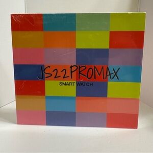 JS22 Pro Max Smart Watch 2.02” Large Display Fitness Tracker NEW